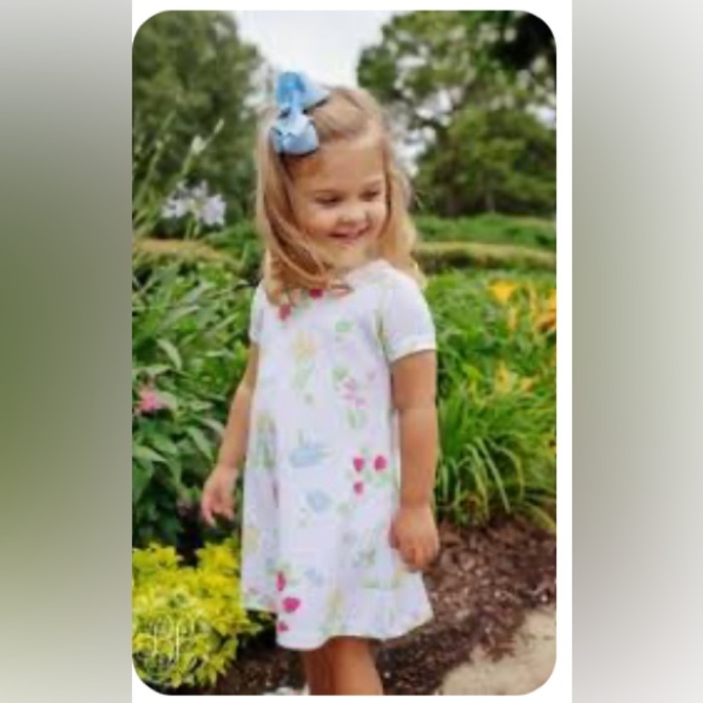 The Beaufort Bonnet Company Kids Dress - White, Pink, Green, Yellow, Blue